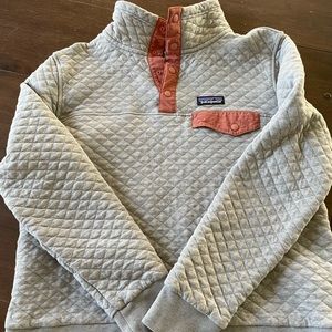 Patagonia Quarter-Snap Quilted Sweatshirt